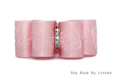 Azalea Satin Rose Jacquard