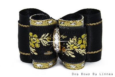 Gold Metallic Floral Jacquard Yellow