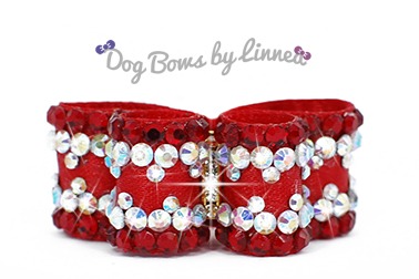 Puppy ~ Red Satin w/ Sparkle V3