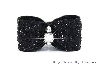 Solid Black Glitter