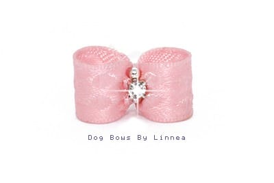 Pink Lattice Jacquard Satin