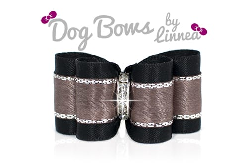 Precious Satin ~ Tan w/ Silver