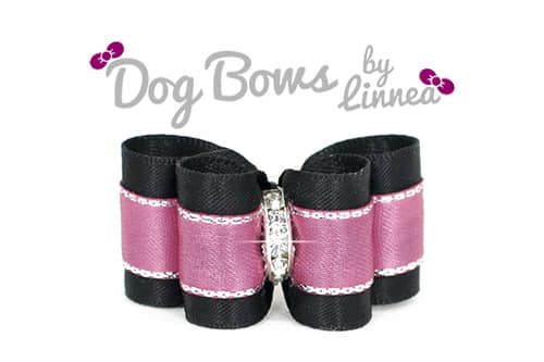 Precious Satin ~ Pink w/ Silver