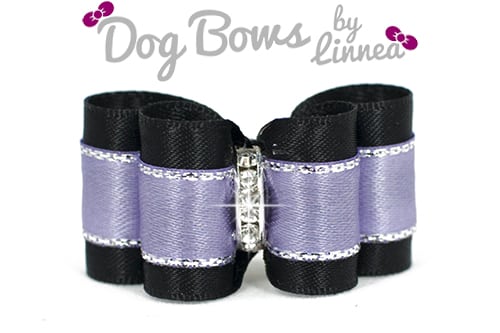 Precious Satin ~ Lilac w/ Silver