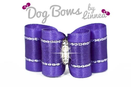 Precious Colorful Satin ~ Regular Purple w/ Silver
