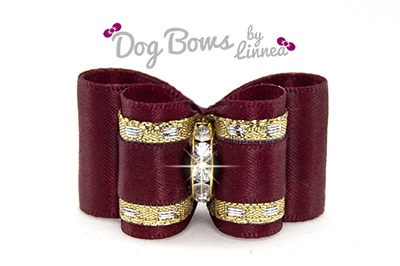 Classic Gold Satin Maroon