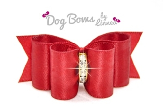 Classic Red Satin w/ Flags