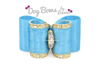 Classic Gold Satin Turquoise