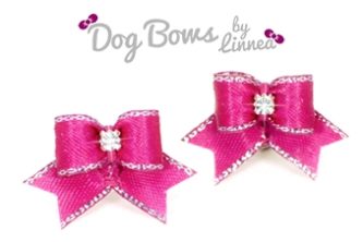 Shocking Pink w/ Silver Edge