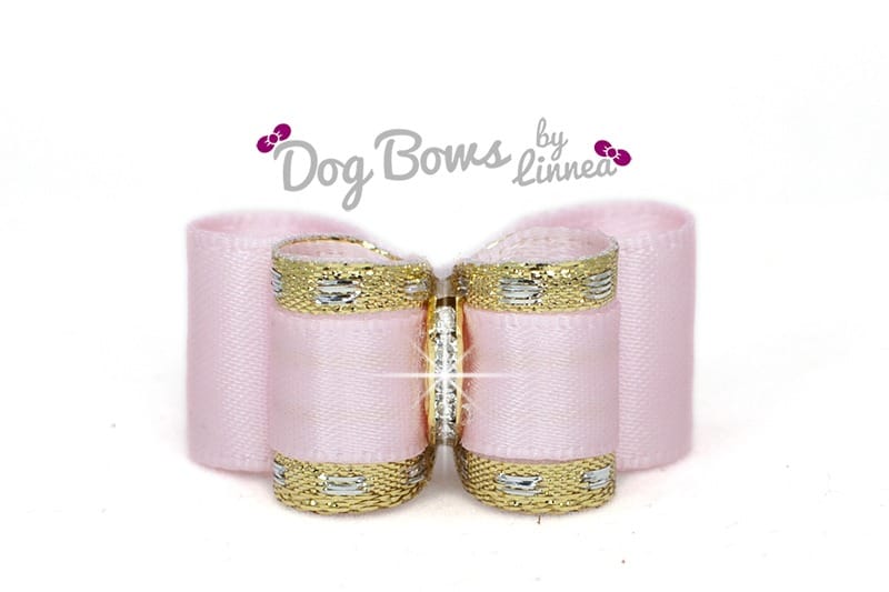 Classic Gold Satin Light Pink