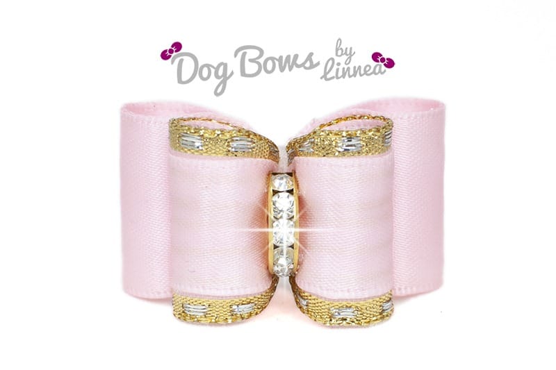 Classic Gold Satin Light Pink