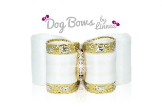 Classic Gold Satin White