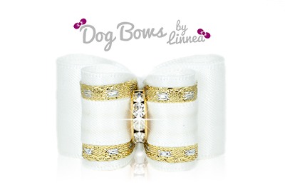 Classic Gold Satin White