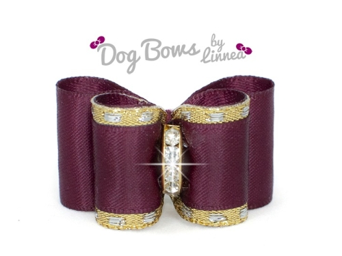 Classic Gold  Satin Wine