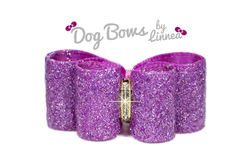 Garden Rose Holographic Glitter Satin
