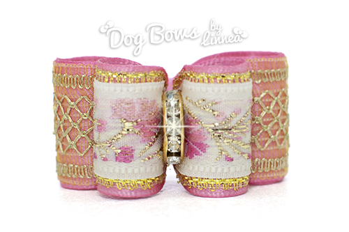 Spring Flower Gold Pink