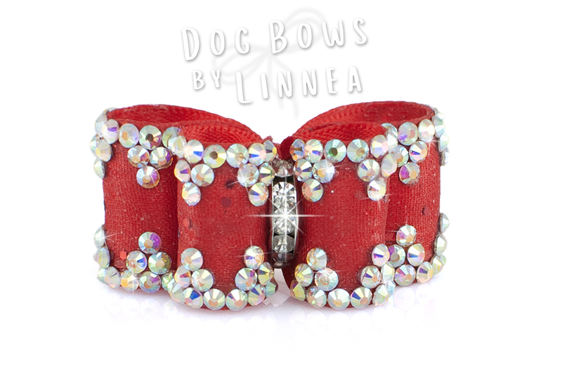 Full Size ~ Glitter Dazzle Poppy Red