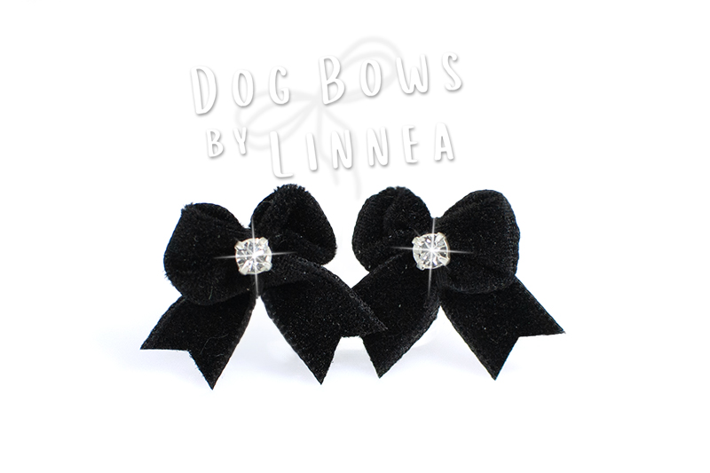 Butterfly Maltese Pair Black