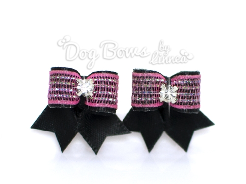 Firefly Satin Pink Maltese Pair