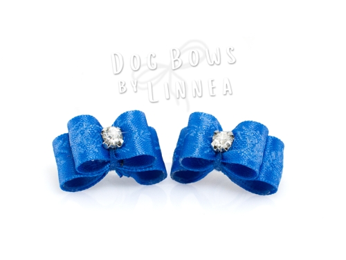 Royal Blue Jacquard Rose DL
