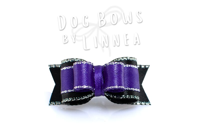 Elegant Edge Purple - Plush Tie