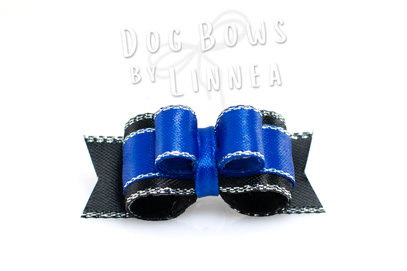 Elegant Edge Royal Blue - Plush Tie