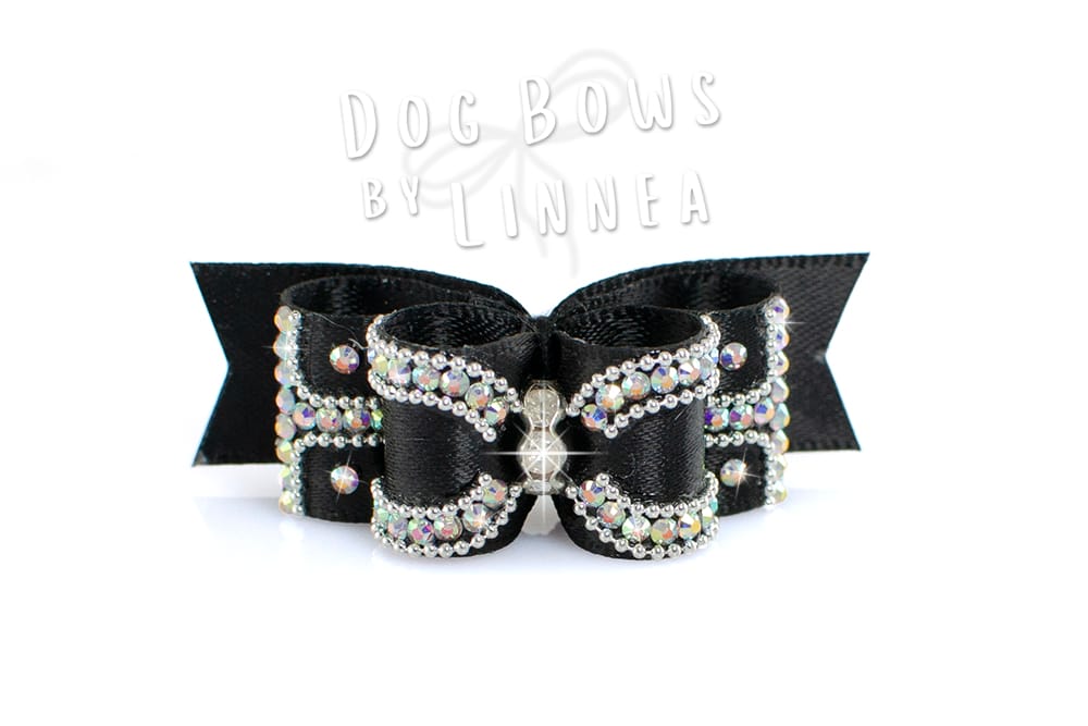 Puppy /w Flag ~ Crystal Wish