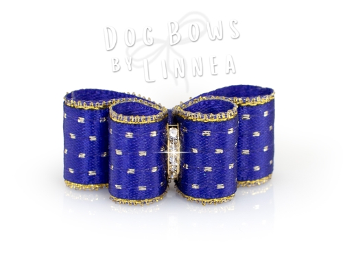 Regal Purple Shimmer Dot Gold