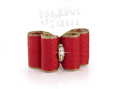Royal Woven Satin Poppy Red