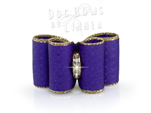 Royal Woven Satin Purple