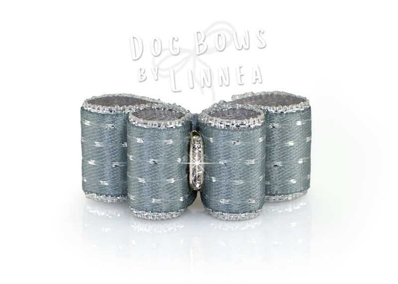 Silver Shimmer Dot Silver
