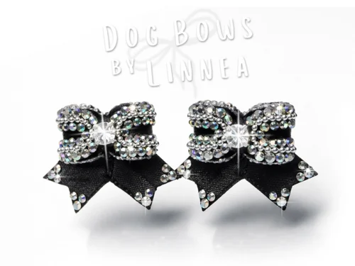 Maltese Pair ~ Crystal Licorice